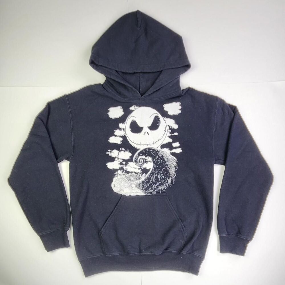 Disney Women's Black and Navy Hoodie